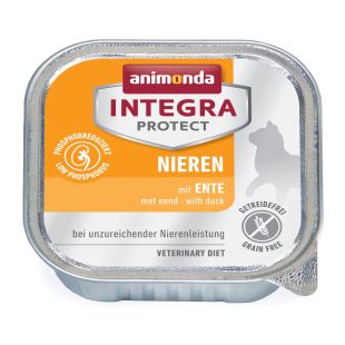 ANIMONDA Integra Renal suaugusių kačių konservuotas pašaras su antiena 100 g x 16