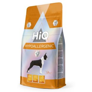 HIQ suaugusių visų veislių jautrią virškinimo sistemą turinčių šunų sausas pašaras 1.8 kg x 4