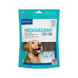VIRBAC VeggieDent Fresh skanėstai šunų dantų higienai virš 30 kg