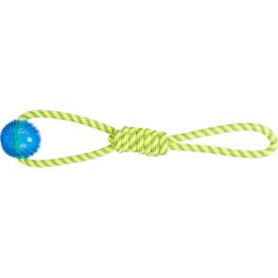 TRIXIE Šunų žaislas virvė su kamuoliuku plūduriuojantis, 7 cm