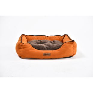 P.LOUNGE Gyvūnų guolis 61x48x18 cm, S, oranžinis