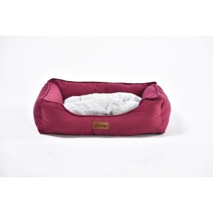 P.LOUNGE Gyvūnų guolis 61x48x18 cm, S, bordo