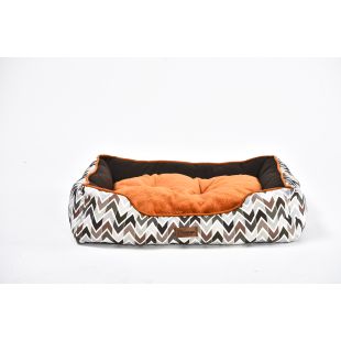 P.LOUNGE Gyvūnų guolis 61x48x18 cm, S, įvairiaspalvis
