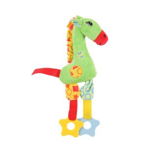 ZOLUX gyvūnų augintinių žaislas, žirafa pliušinis, su garsu, 19,5x5x29,5 cm