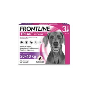 FRONTLINE Tri-Act užlašinamasis tirpalas 20-40 kg šunims