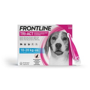 FRONTLINE Tri-Act užlašinamasis tirpalas 10-20 kg šunims x 3