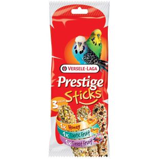 VERSELE LAGA Prestige Sticks Banguotųjų papūgėlių gardėsiai trijų skonių, 3vnt
