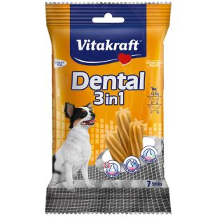 VITAKRAFT Dental 3in1 extra small šunų pagaliukai 70 g