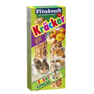 VITAKRAFT Kracker Gardėsis žiurkėnams  su vaisiais