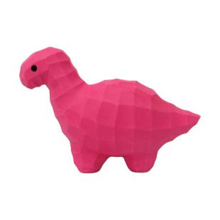 MISOKO šunų žaislas, dinozauras, lateksas, 21,5 cm rožinis