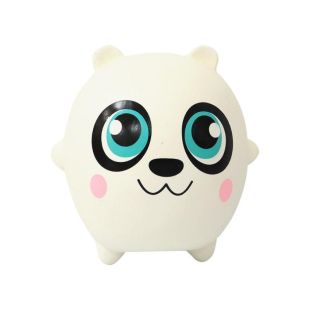 MISOKO gyvūnų augintinių žaislas, lateksas, 7 cm panda, balta