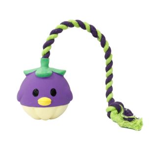 MISOKO gyvūnų augintinių žaislas, lateksas, 40 cm violetinis