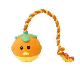 MISOKO gyvūnų augintinių žaislas, lateksas, 40 cm oranžinis