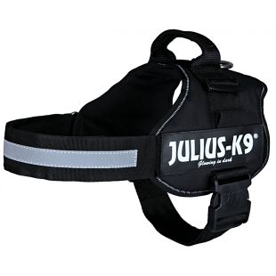 TRIXIE Petnešos Julius-K9 juodos, 71–96 cm, L–XL