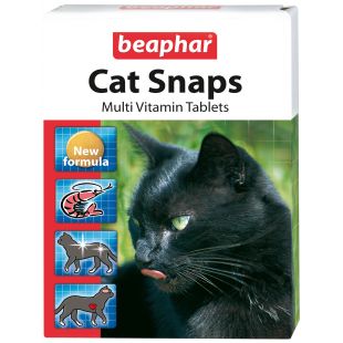 BEAPHAR Cat snaps Bendri vitaminai katei 75 tbl.