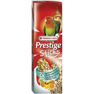 VERSELE LAGA Prestige Sticks Papūgų gardėsiai su egzotiniais vaisiais, 2vnt