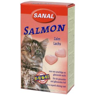 SANAL Cat salmon Pašaro papildas katėms su lašiša 50 g