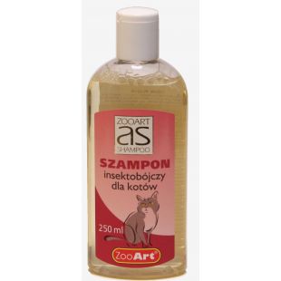 ZOO-ART AS antiparazitinis šampūnas katėms 250 ml