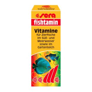 SERA Fistaminas Greitai Įsisavinami vitaminai žuvims 15 ml