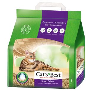 JRS CAT‘S BEST SMART PELLETS Sušokantis medžio drožlių kraikas katėms 10 l