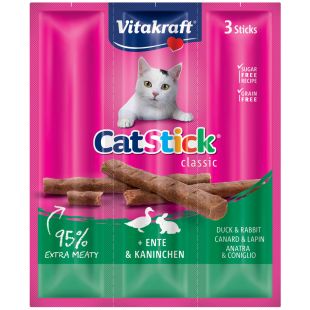 VITAKRAFT Cat-stick mini Su antiena ir triu 3 vnt.