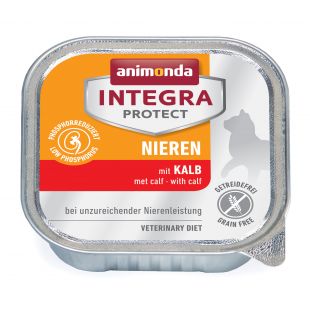 INTEGRA Renal kačių konservuotas pašaras su veršiena, 100 g