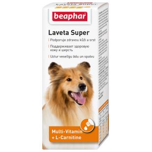 BEAPHAR Laveta super hund Vitaminai plaukui 50 ml