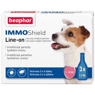 BEAPHAR Immo Shield Šunų lašai, 1 pipetė mažų veislių šunims