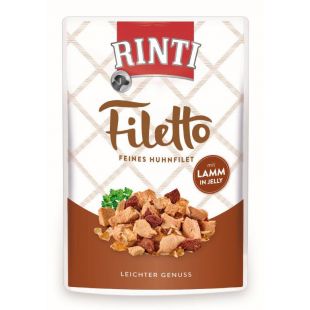 FINNERN MIAMOR Rinti Filetto Konservuotas pašaras šunims su vištiena ir ėriena 100 g