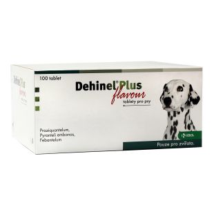 DEHINEL plus tabletės nuo kirminų šunims 1 tab.