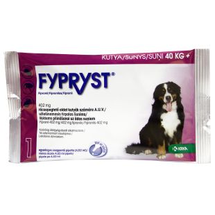 FYPRYST tirpalas šunims nuo erkių ir blusų 40-60 kg, 1 pip.