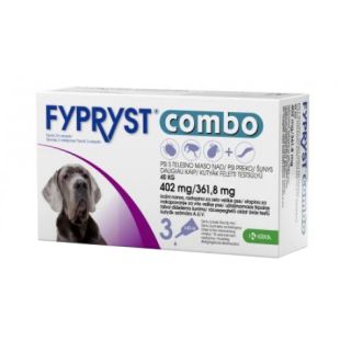 FYPRYST Combo tirpalas šunims nuo erkių ir blusų 40-60 kg, 1 pip.