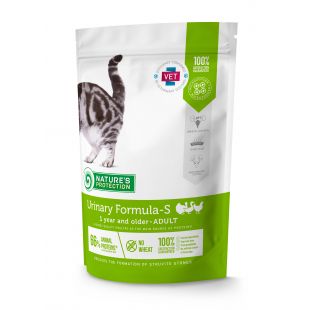 NATURE'S PROTECTION suaugusių kačių sausas dietinis pašaras su paukštiena 400 g