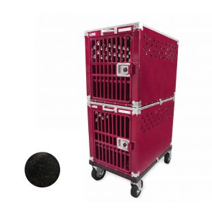HYDROGROOM 300 Crate gyvūnų narvas dvigubas mėlynas