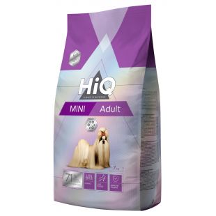 HIQ Mini Adult Poultry Sausas pašaras šunims 7 kg