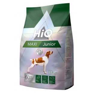 HIQ didelių veislių jaunų šunų sausas pašaras su paukštiena 2.8 kg