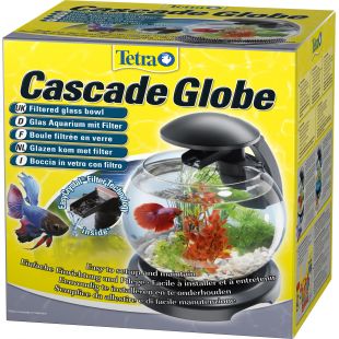 TETRA Cascade Globe Akvariumas juodas, 6.8 l