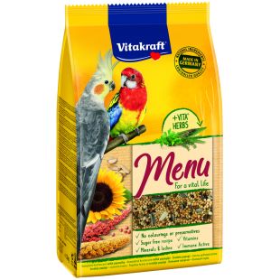 VITAKRAFT Premium Menu visavertis papūgų lesalas 1 kg