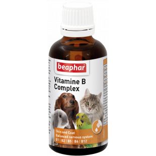 BEAPHAR Vitamino B kompleksas katėms ir šunims 50 ml