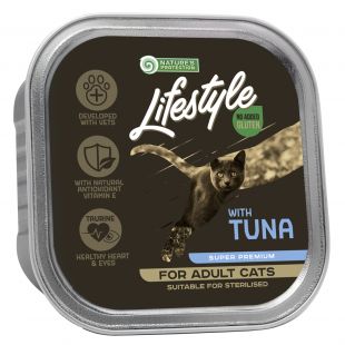 NATURE'S PROTECTION LIFESTYLE kačių konservuotas pašaras su tunu 85 g