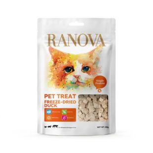 RANOVA kačių pašaro papildas - skanėstai, liofilizuota antiena 50 g