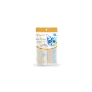 RANOVA Lollipop kačių pašaro papildas - skanėstai, liofilizuoti, ledinuko formos, įvairių skonių,1,4 g 1,4 g x 5 vnt.