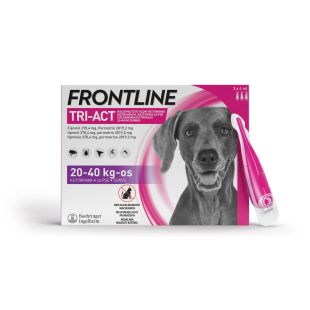 FRONTLINE Tri-Act užlašinamasis tirpalas 20-40 kg šunims, 1 pipetė