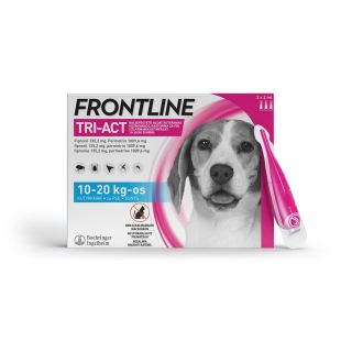 FRONTLINE Tri-Act užlašinamasis tirpalas 10-20 kg šunims, 1 pipetė