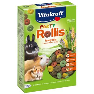 VITAKRAFT Rollis party Riestainiai graužikams 500 g