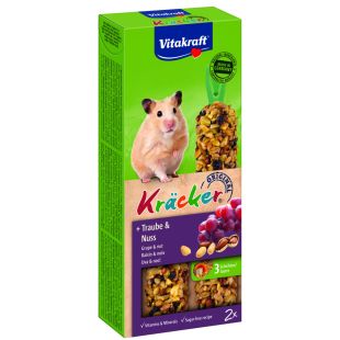 VITAKRAFT Kracker Gardėsis žiurkėnams  su riešutais