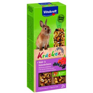 VITAKRAFT Kracker Gardėsis triušiams  su uogomis