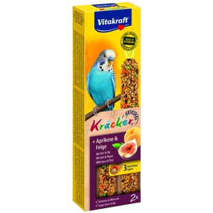 VITAKRAFT Kracker Gardėsis banguotoms papūgoms  su vaisiais