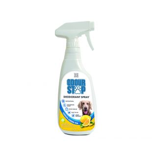 M-PETS Šunų antibakterinė priemonė kvapui naikinti žaliosios arbatos su citrina kvapo, 500 ml