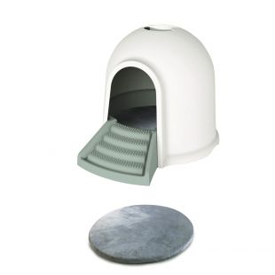 M-PETS Kačių tualetas pilkas, 45.7x59.7x43.2 cm
